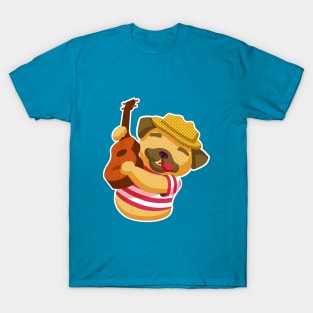 Cutie Pug Design T-Shirt